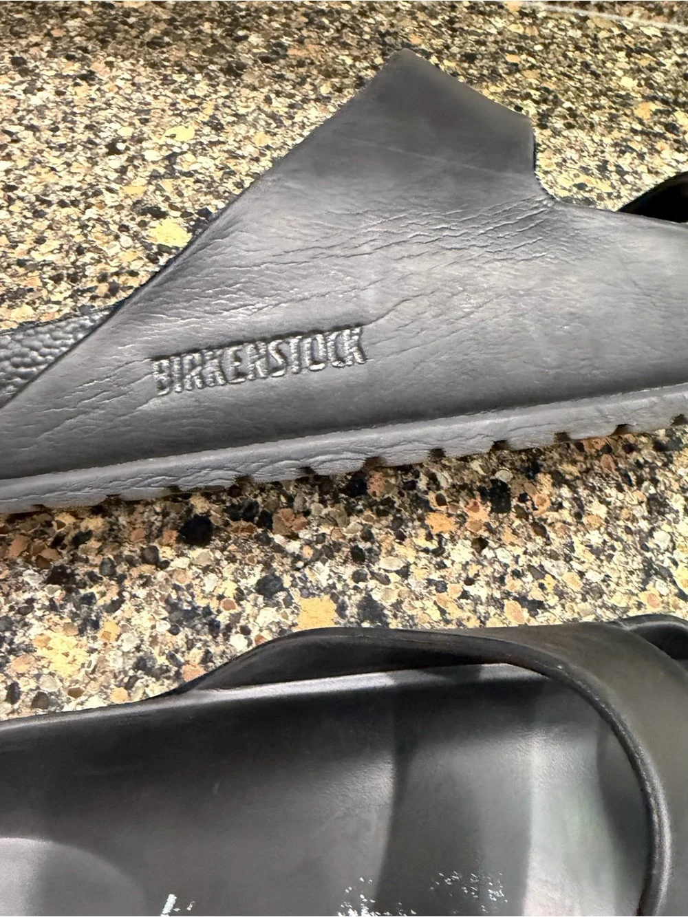 Birkenstock Black Footbed Slide Sandals Mens 11
